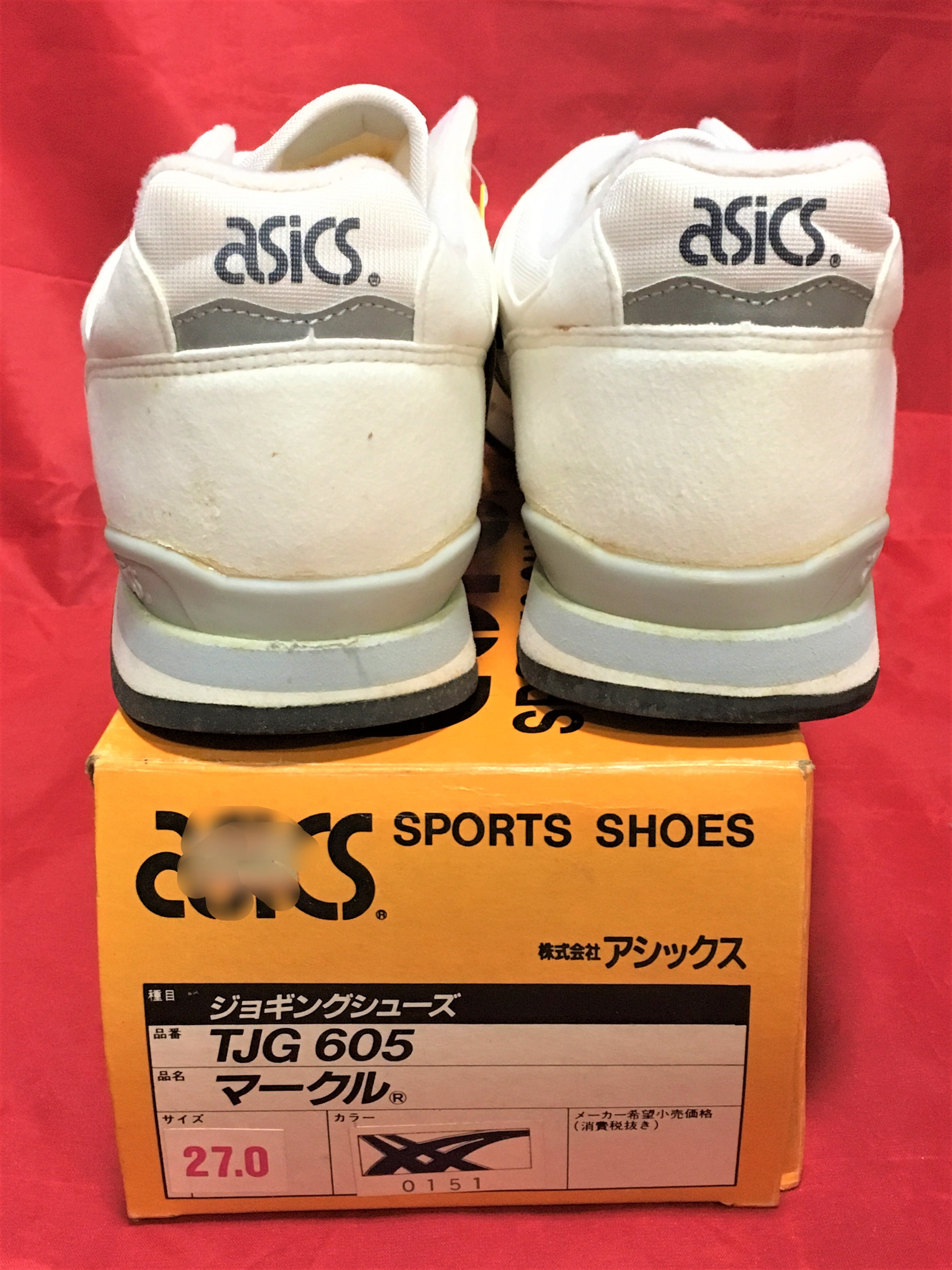 ASICS（アシックス） TJG605 0151 マークル 27cm 白/紺 ⑧ | freestars
