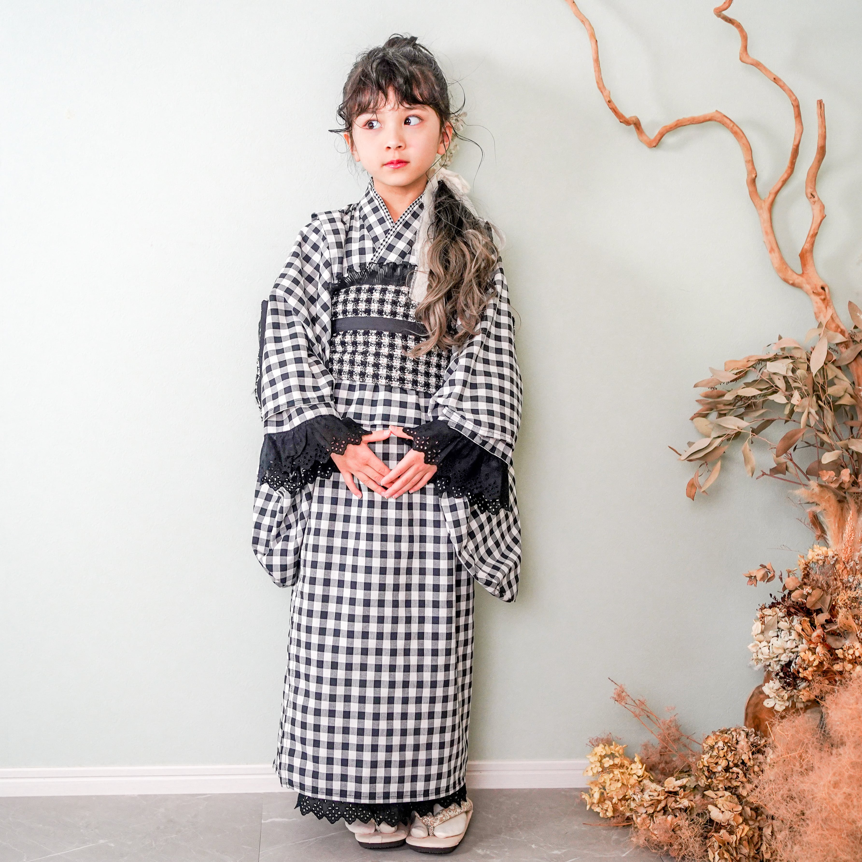 アームカバー（ギンガムチェック） | HAM-NICO