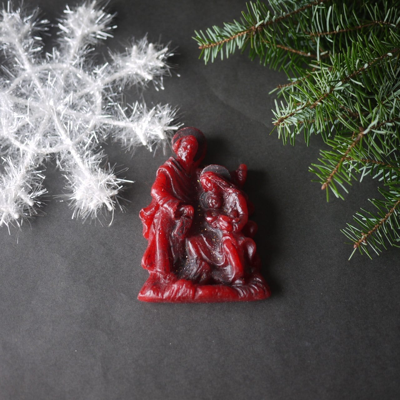 ナティビティ ワックスオーナメント ドイツ