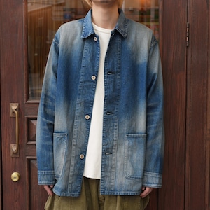 HERILL(へリル) 26SS "Nepdenim ChoreJacket" -Vintage worn-