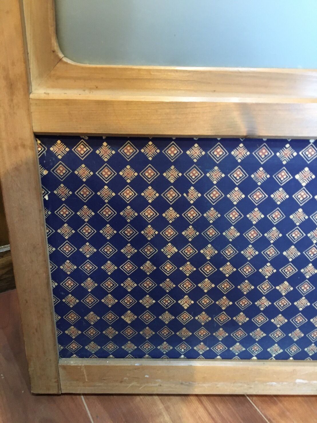 G-122【すりガラスと波柄ガラスの引き戸建具】 | フルタテ