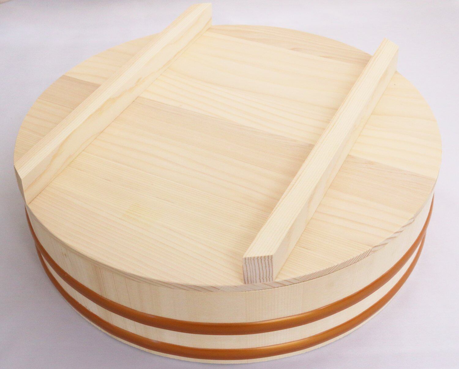 市原木工所 蓋 寿司桶 白木 寿司桶の蓋 直径27cm 4971421103624