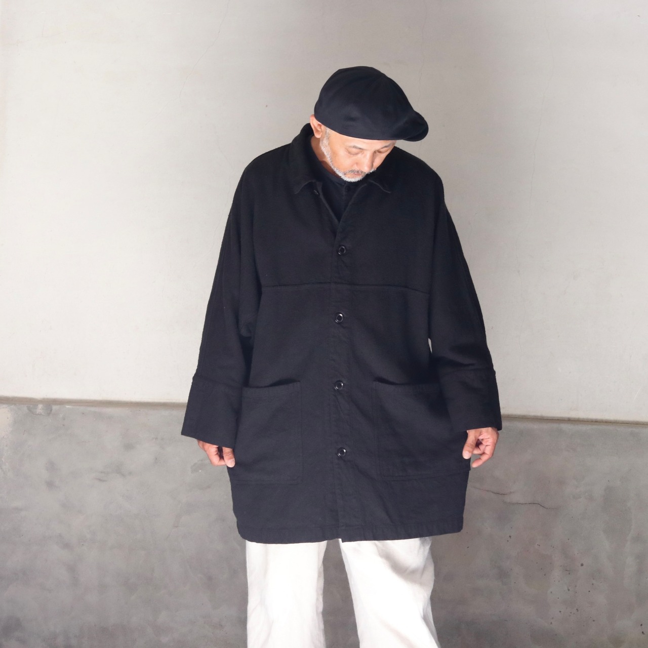 MITTAN / CT-47 亜麻苧麻絹コート