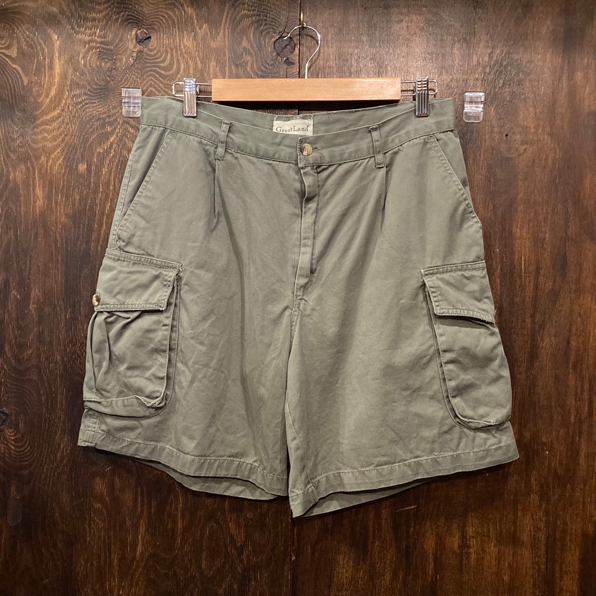 GREAT LAND 6ポケット カーゴショーツ ショートパンツ USA古着 34 
