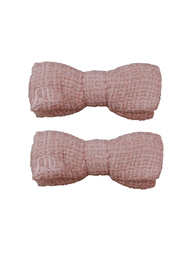 【ラスト２点】"m" tweed mini ribbon