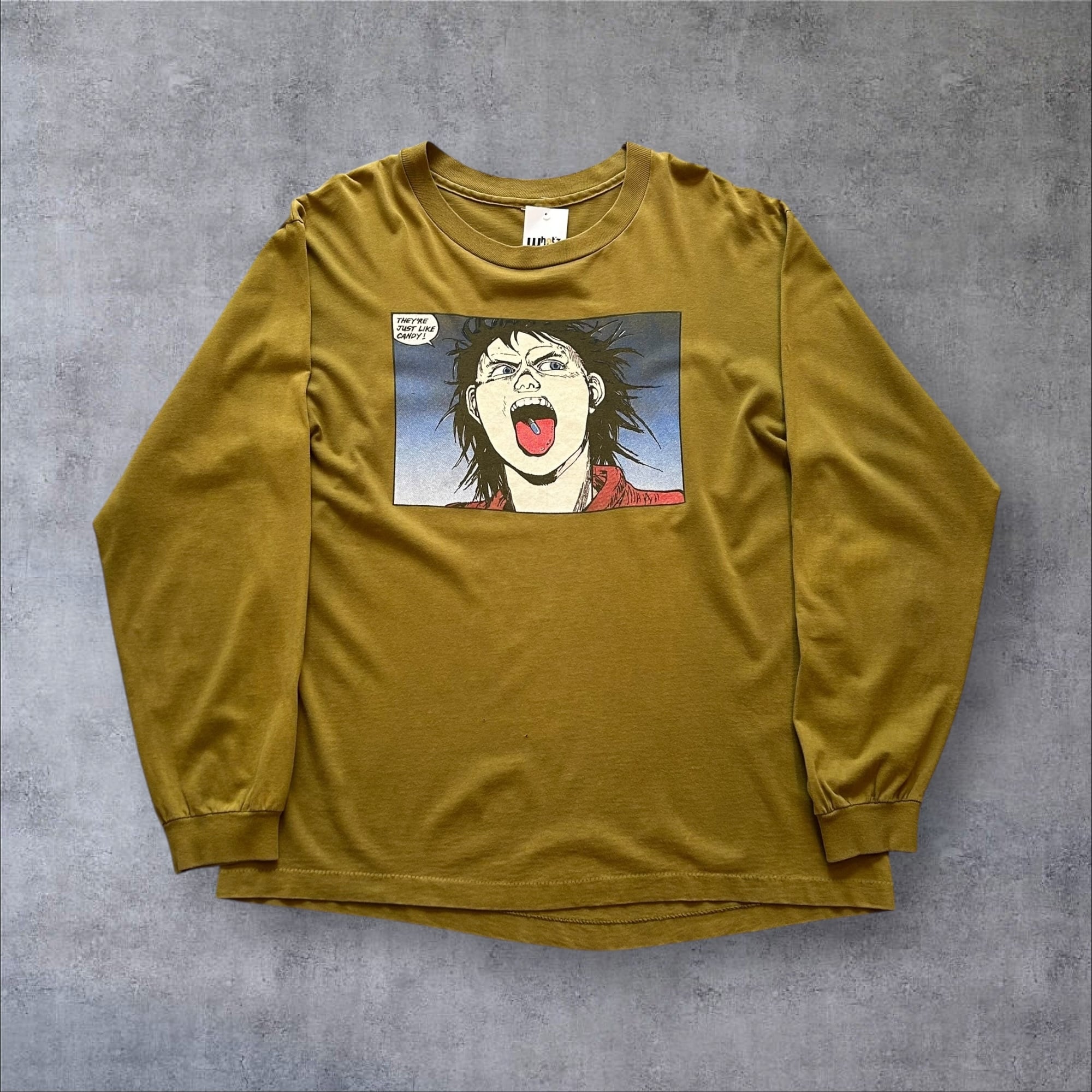 80s anarchic adjustment AKIRA 長袖 Tシャツ L NH X ANARCHIC