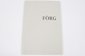 フォルグ Gunther Forg ブレゲンツ現代美術館カタログ
