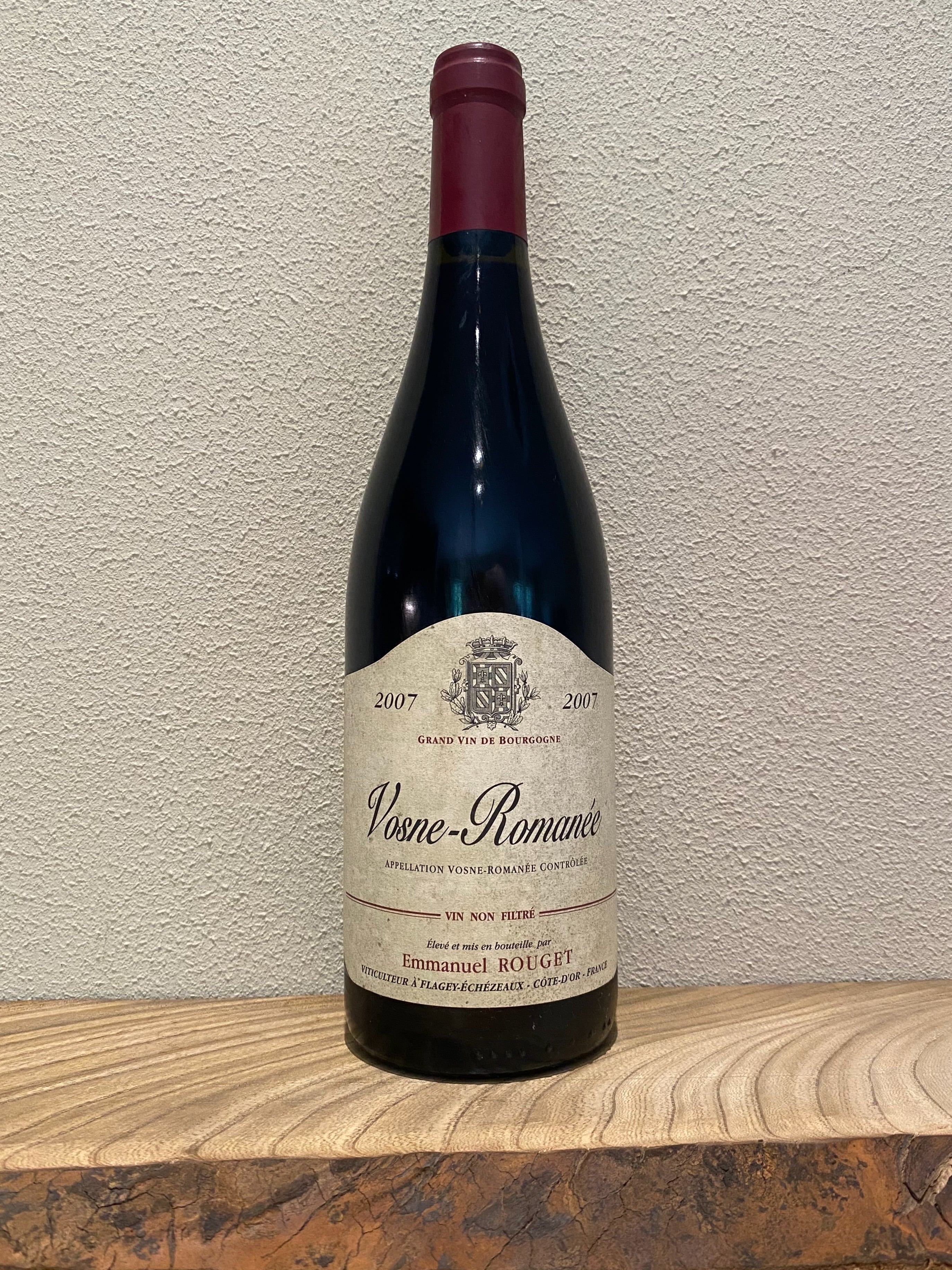 ☆Emmanuel ROUGET（エマニュエルルジェ）ヴォーヌロマネ 1999 750ml