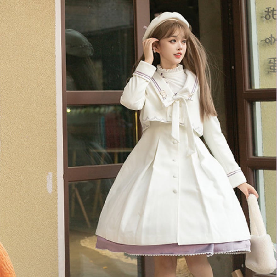 サブカル 服 地雷系 通販 クラロリ コート ガーリー かわいい ゴシック