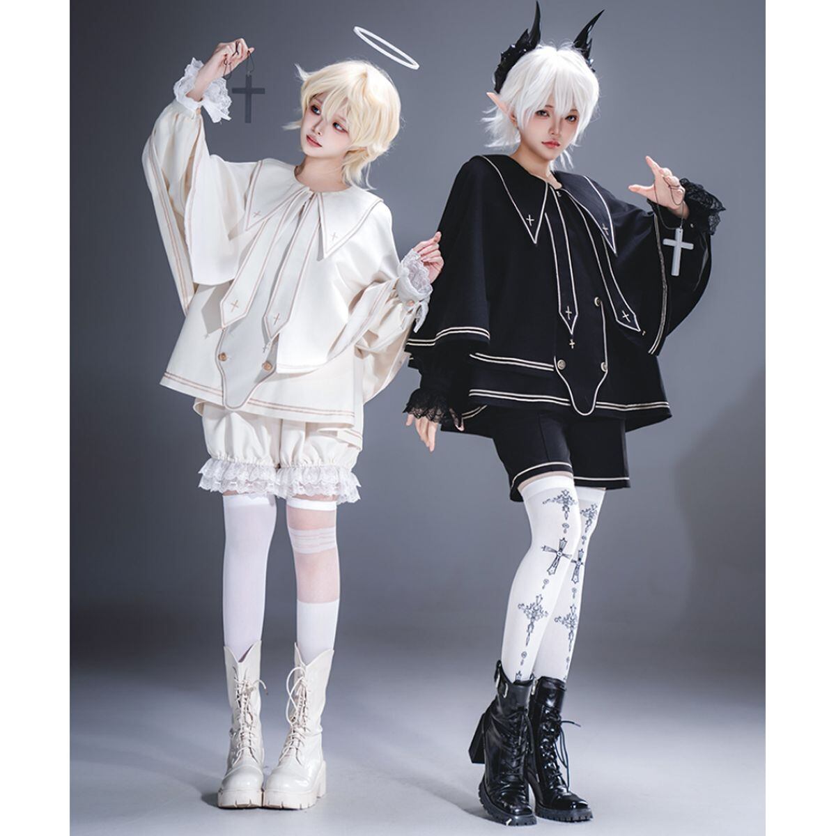 天使と悪魔〜マント付き王子セット〜：ショートケープ | Maiden's Rêve