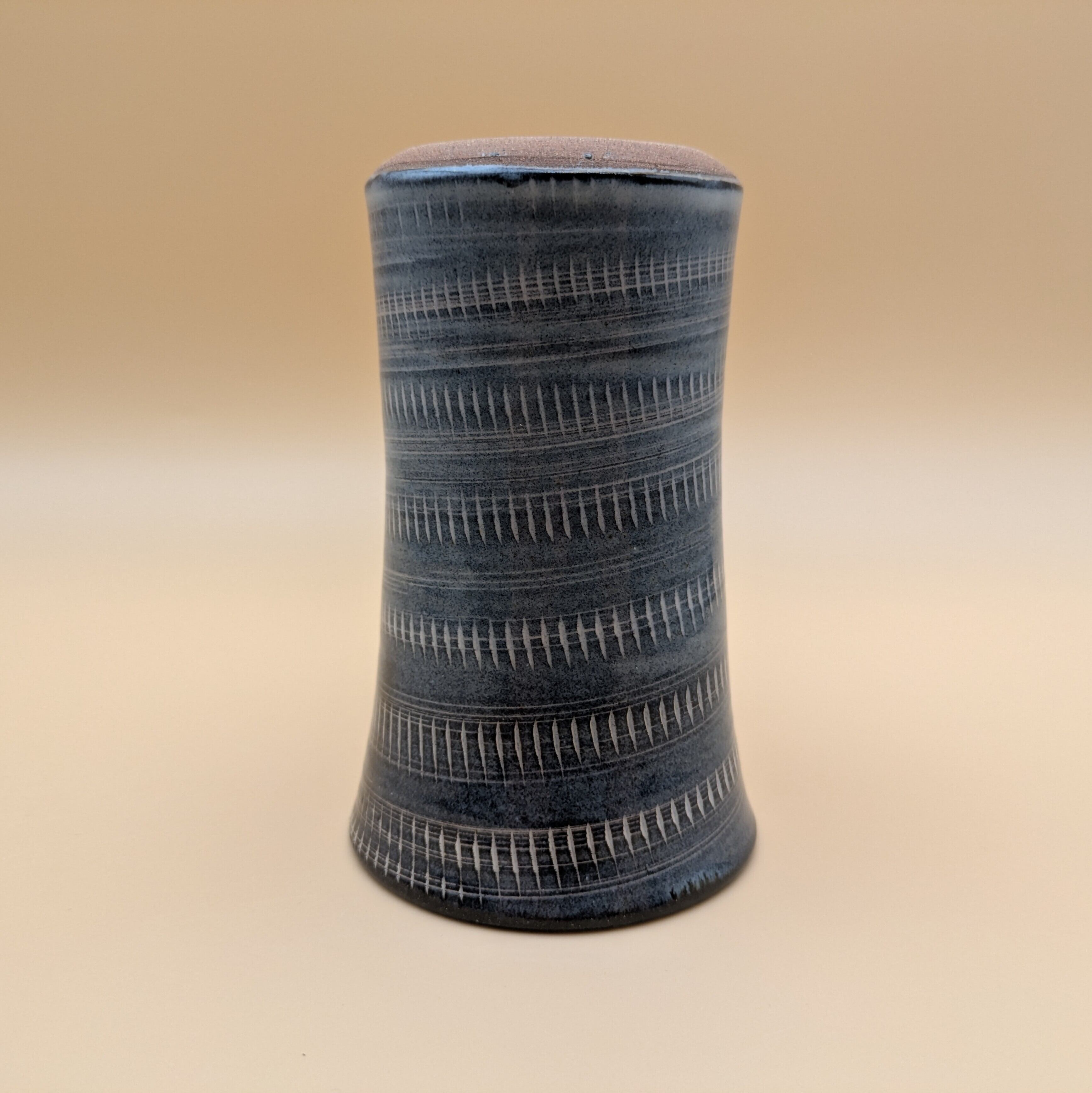 小石原焼】 マグカップ 10.5cm （緑釉 飴釉 飛び鉋） コーヒーカップ