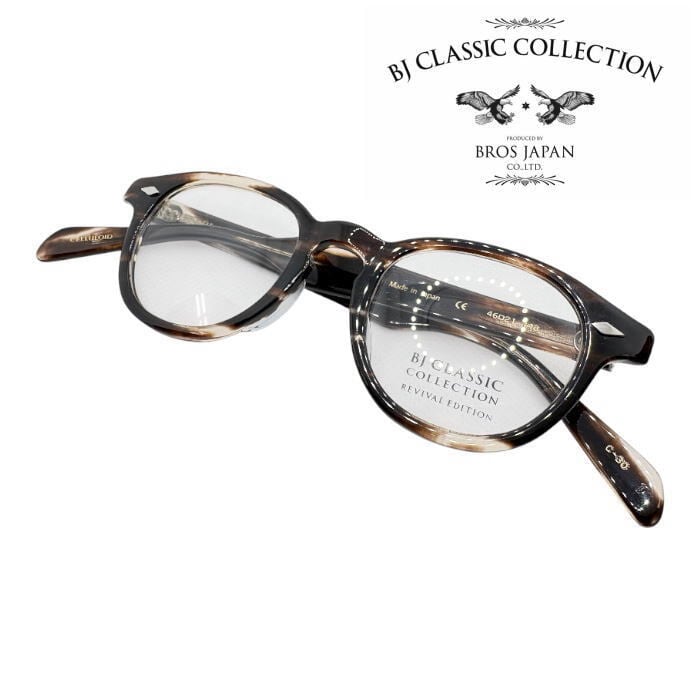 BJ CLASSIC COLLECTION - JAZZ 46 C-30 クロササ | カモヤ眼鏡店.web