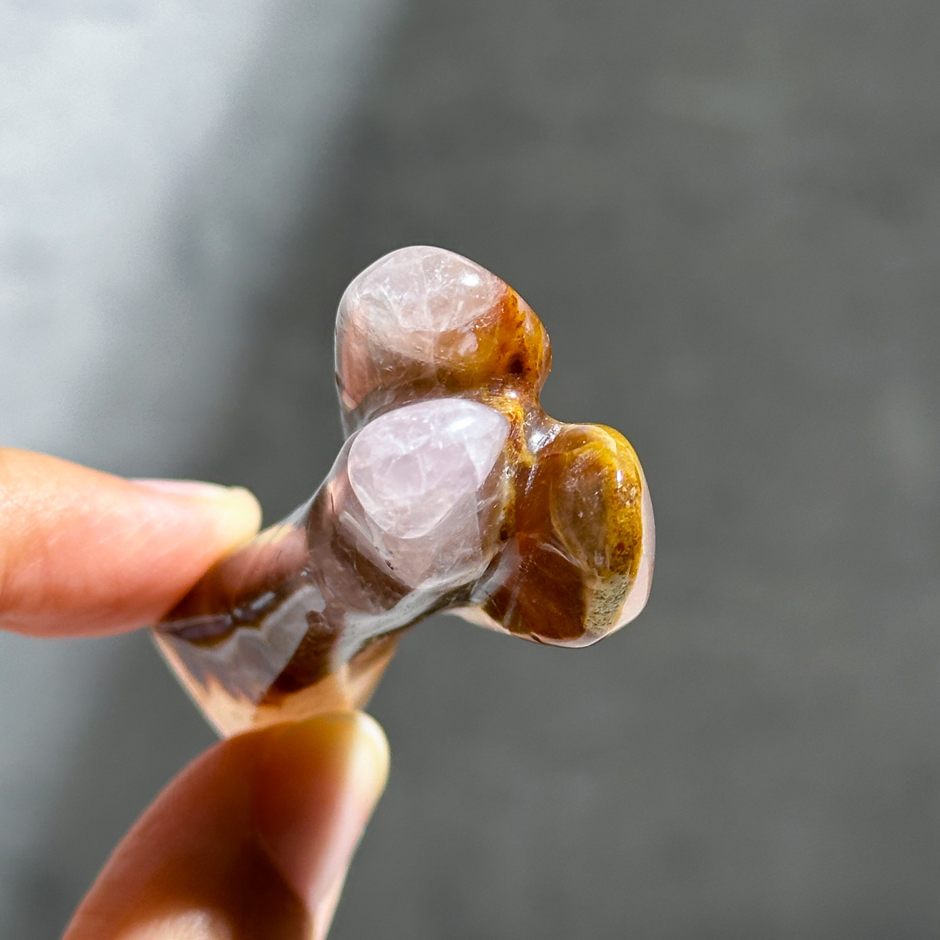 ゴールデンヒーラー×ローズクォーツ ミディアムエンジェル 03◇ Golden