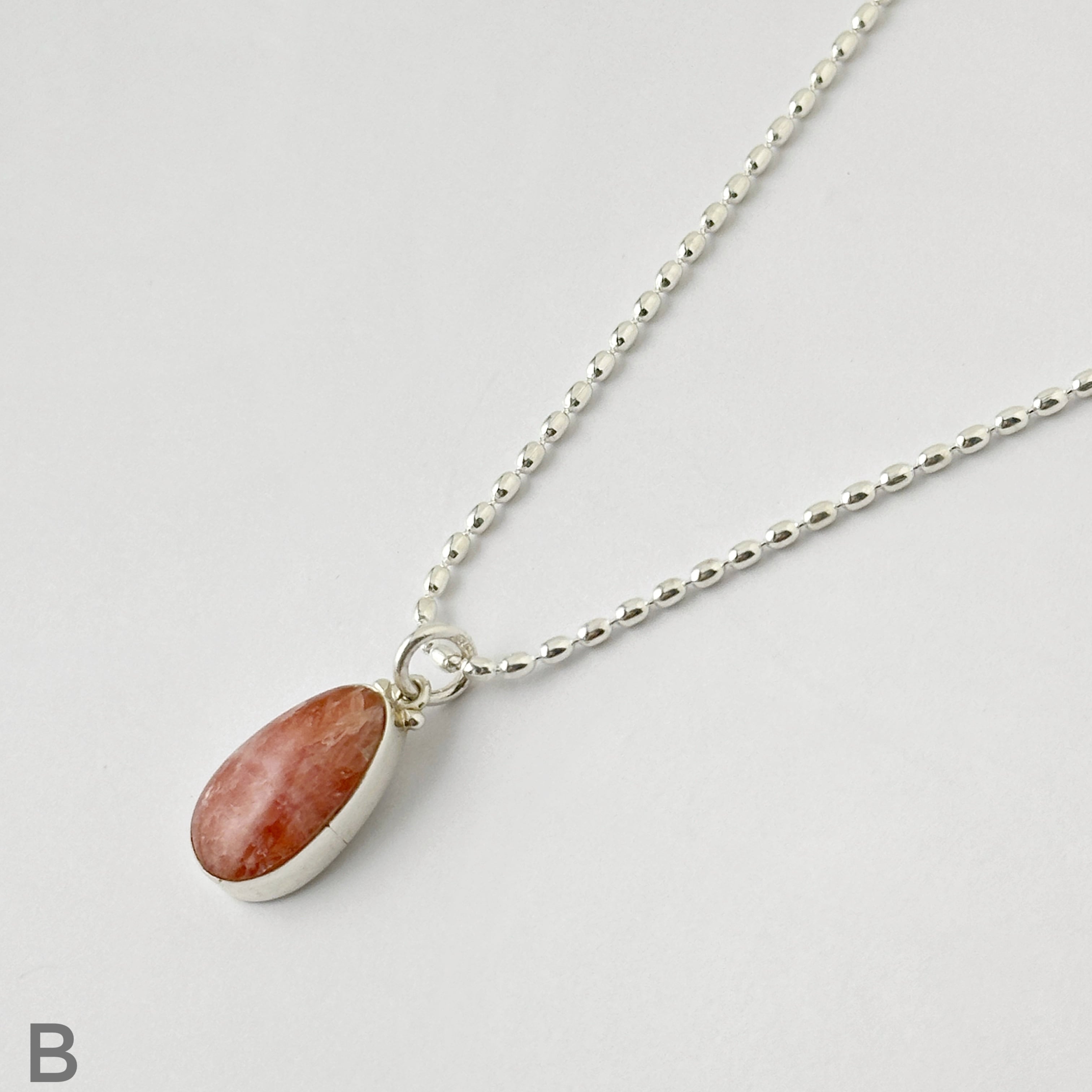 Indian Jewelry》CATHY WEBSTER作 インカローズ ペンダント ネックレス