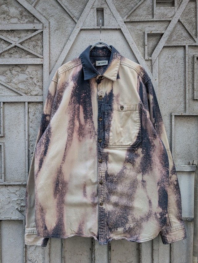 "GRUNGE" bleach shirt