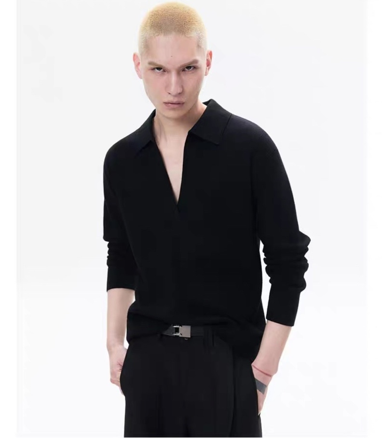 FRKM SCD 26SS リラックスフィット スキッパーニットソー