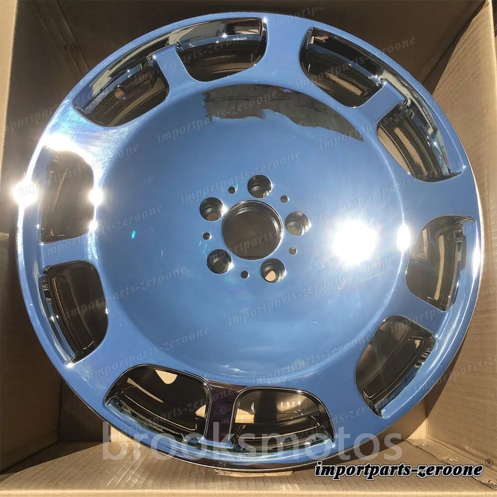 19インチクラシックスタイルクロームホイールメルセデスベンツ