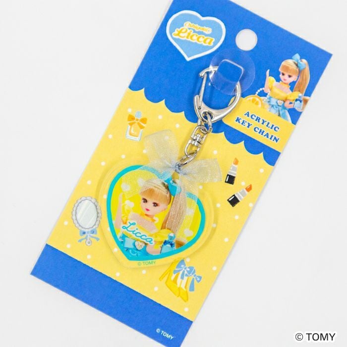 リカちゃん Oshigoto Licca リボン付きアクリルキーホルダー
