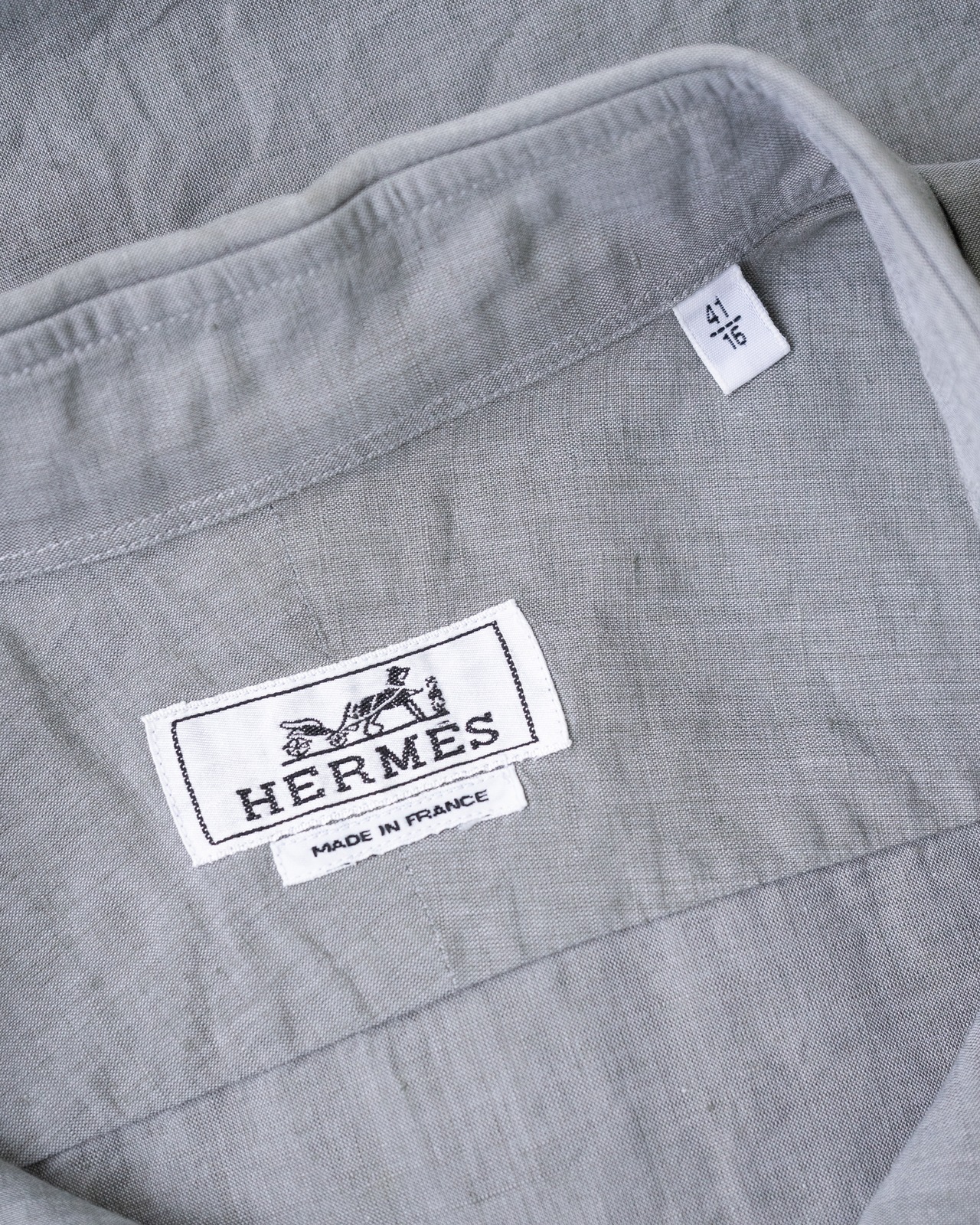 〈Hermès〉Linen Shirt
