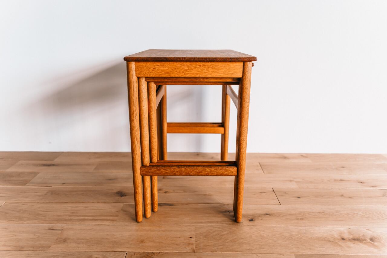 AT40 ネストテーブル｜Hans J Wegner（ウェグナー）｜オーク材