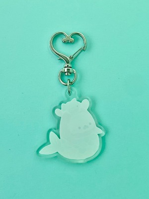 キーホルダー『人魚だるだるさん』-うたたねの海より-