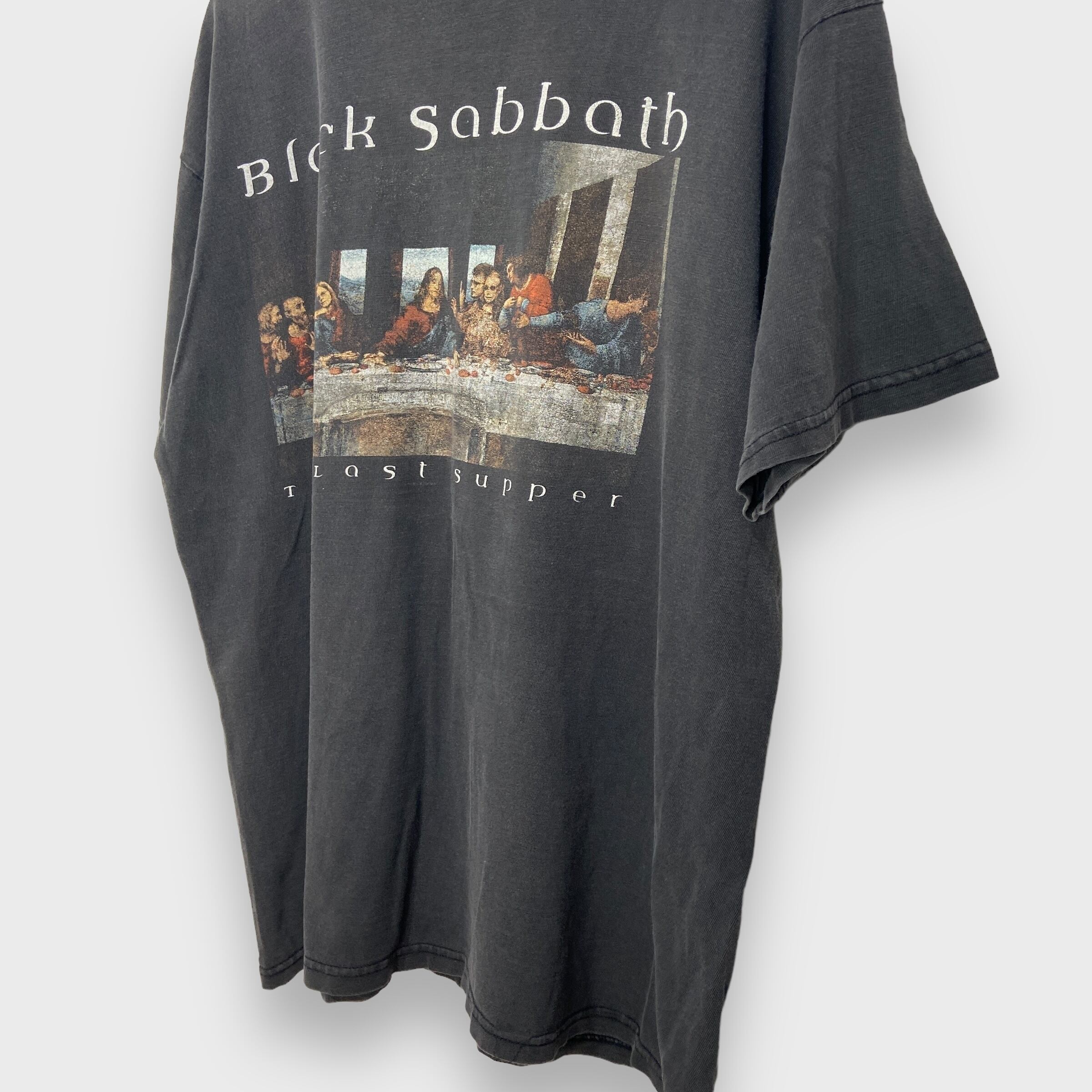 90s BlackSabbath ブラックサバス 最後の晩餐 バンt XL | 古着屋 Uan