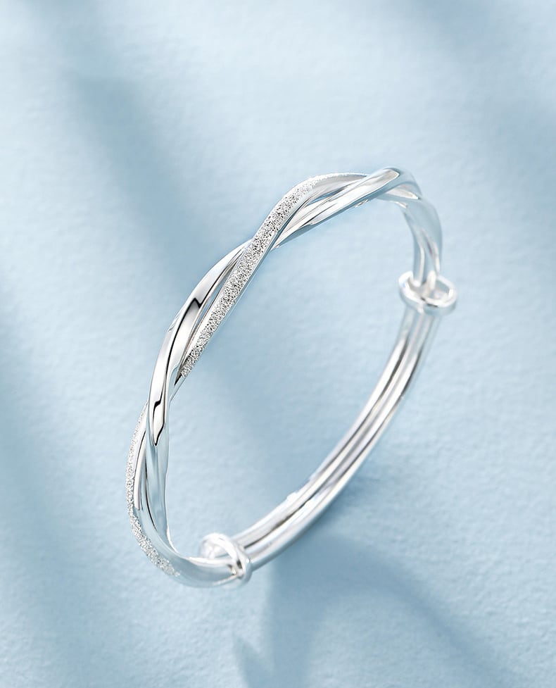 ブレスレット レディース シルバー999 プレゼントアクセサリー AZ611