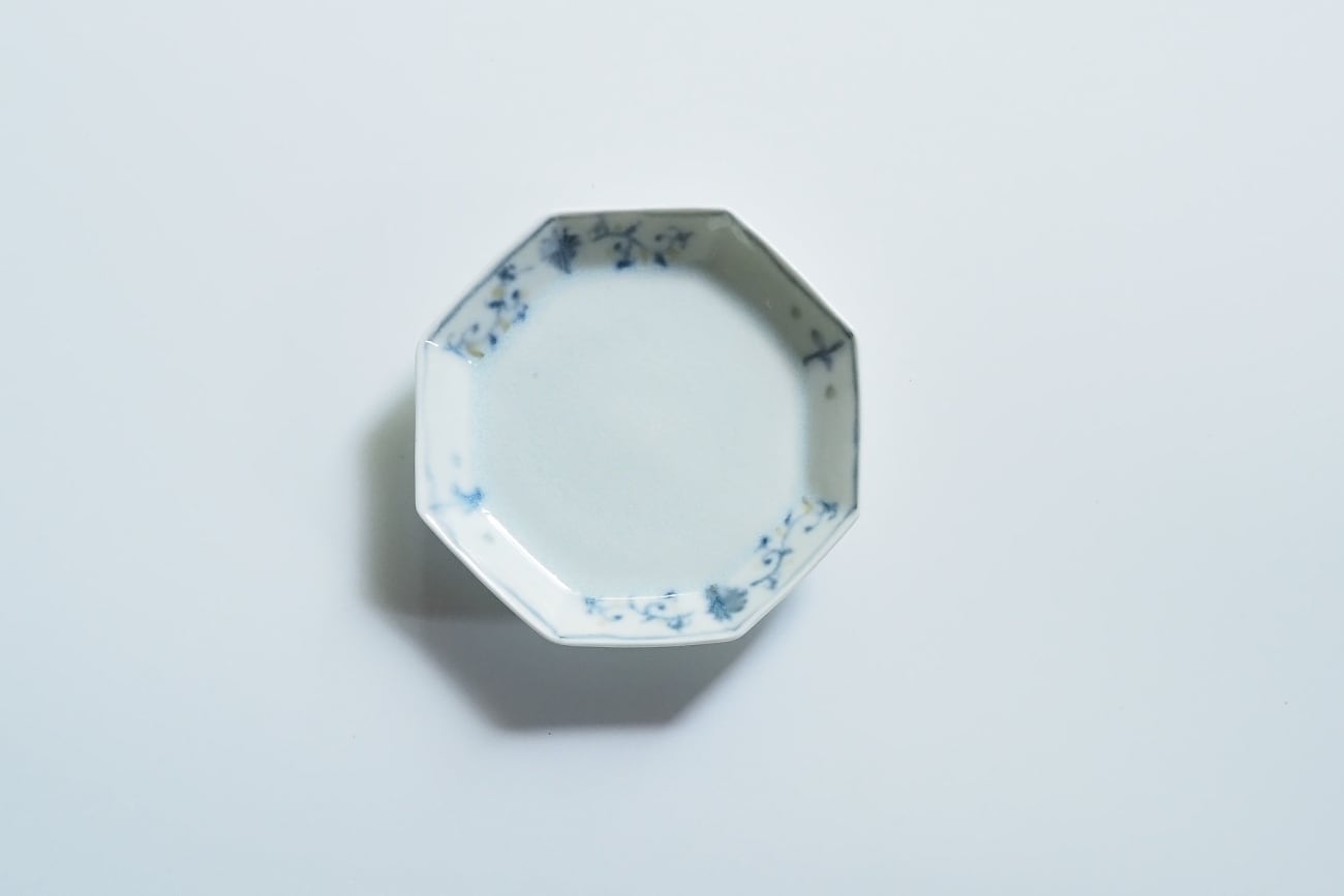 八角皿S(Φ10cm)村山朋子