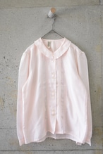 Scalloped Tulip Embroidery Blouse