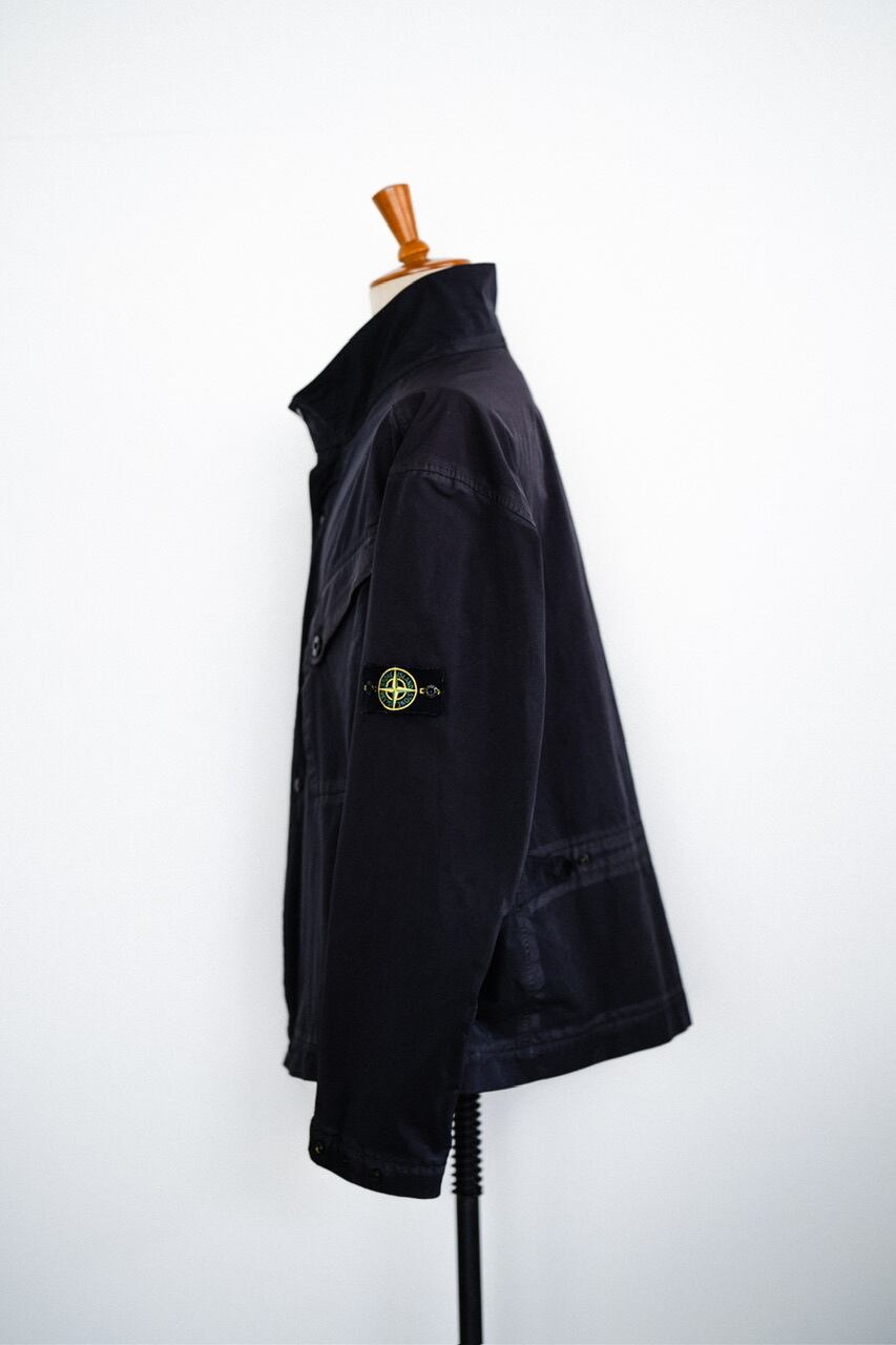 06SS “STONE ISLAND” DAVID-TC Stand collar Military Jacket(Designed