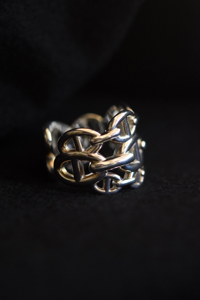 IORI／"HERMES" ring／chaine dancre enchainee GM