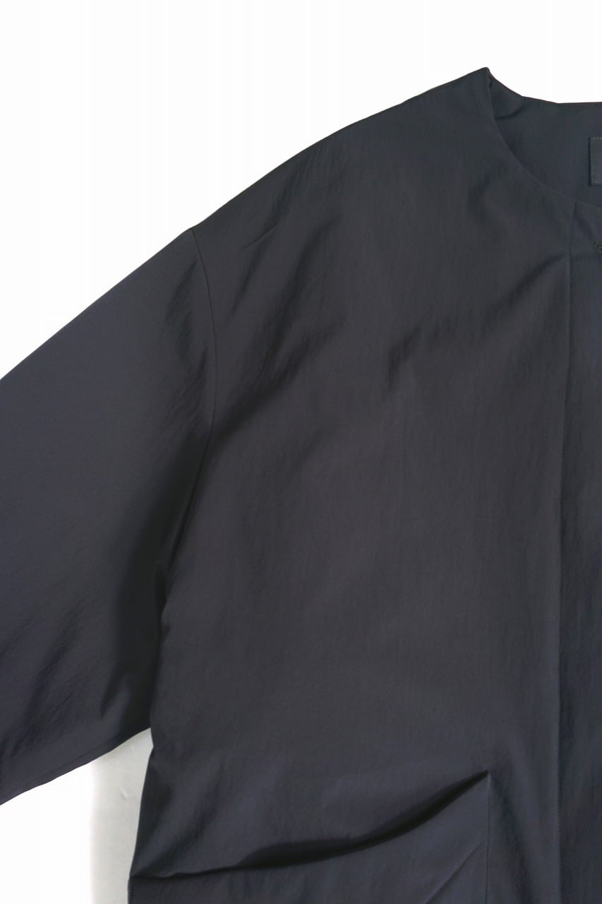 Nylon Filling No Collar Coat