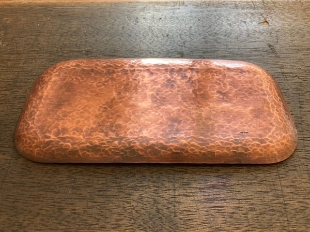 銅の打ち出し トレイ ※受注品 | yurisuke