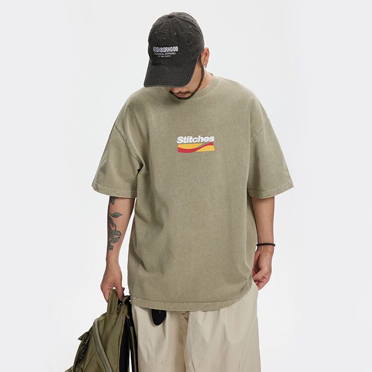 ★AMERICAN RETRO HALF SLEEVE T（unisex)　　　A0489