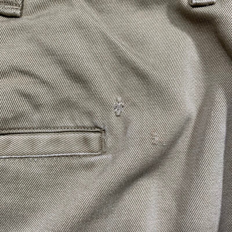 50's U.S.ARMY 45KHAKI チノトラウザーズ MIL-T-2064 CASSIDY MFG