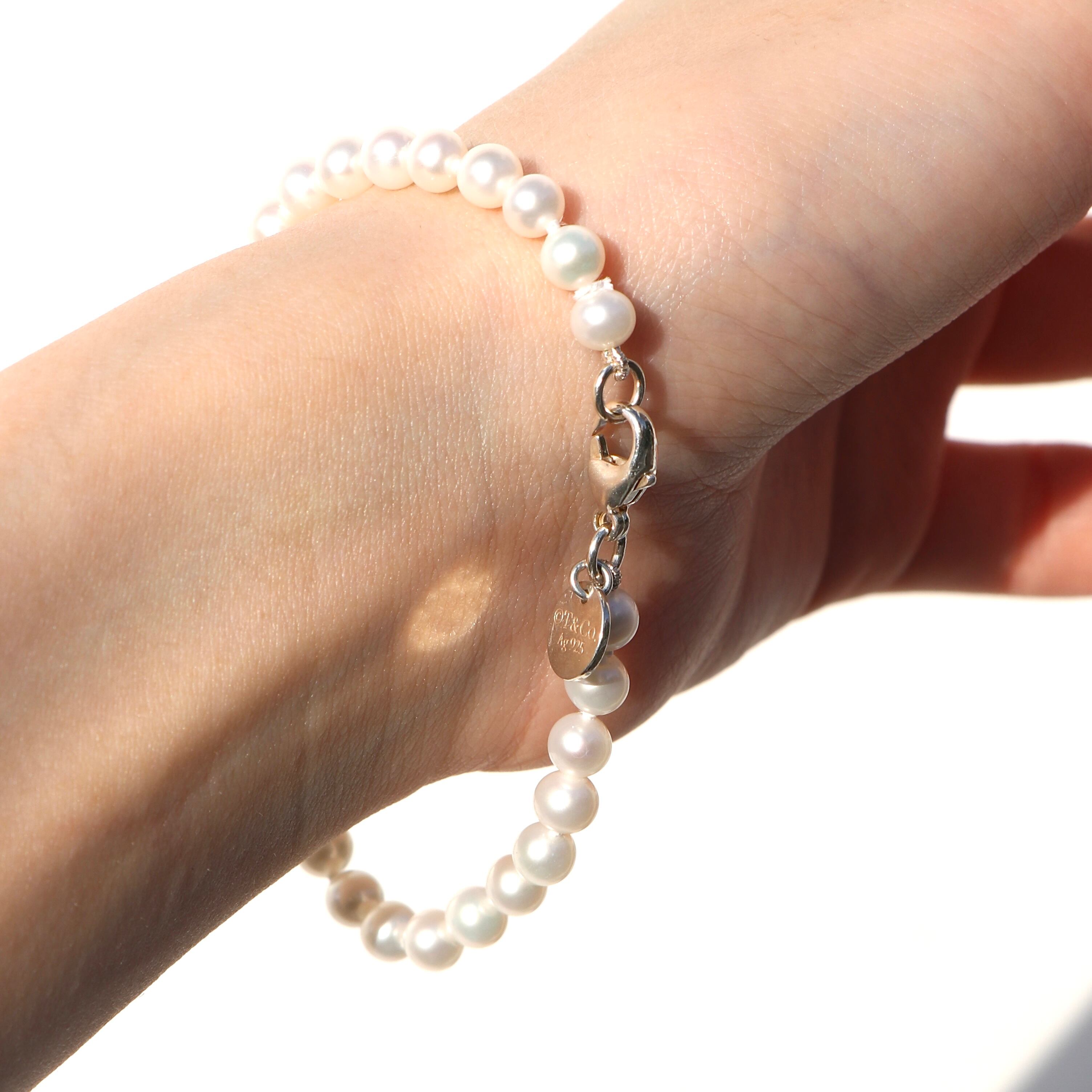 Tiffany&Co. ティファニー パール ブレスレット シルバー925 | 2122