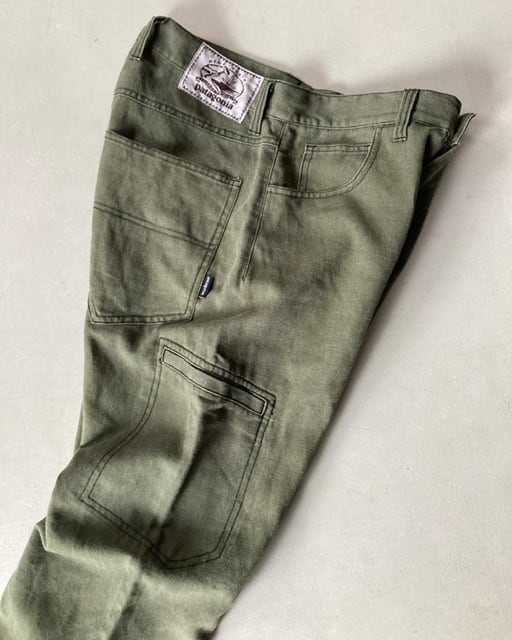 00s patagonia パタゴニア リズム ヘンプデニム パンツ オリーブ 00s patagonia パタゴニア リズム ヘンプデニム パンツ オリーブ