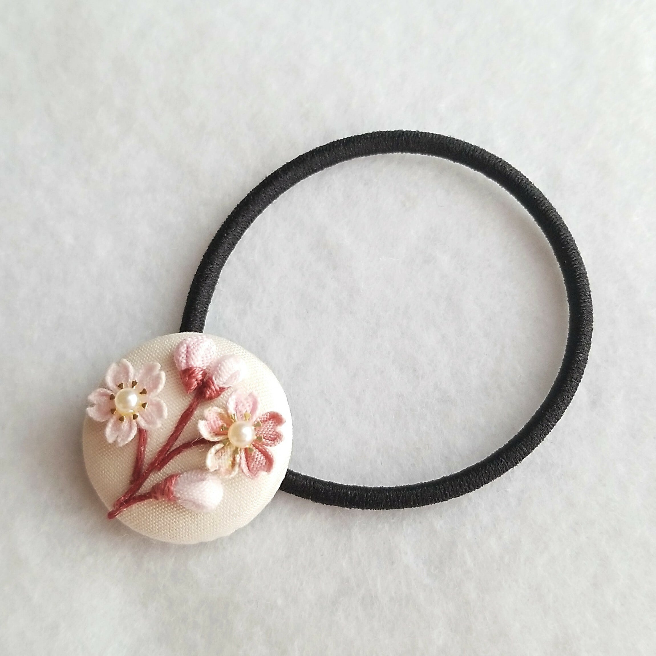 新作 桜の花束 ヘアゴム