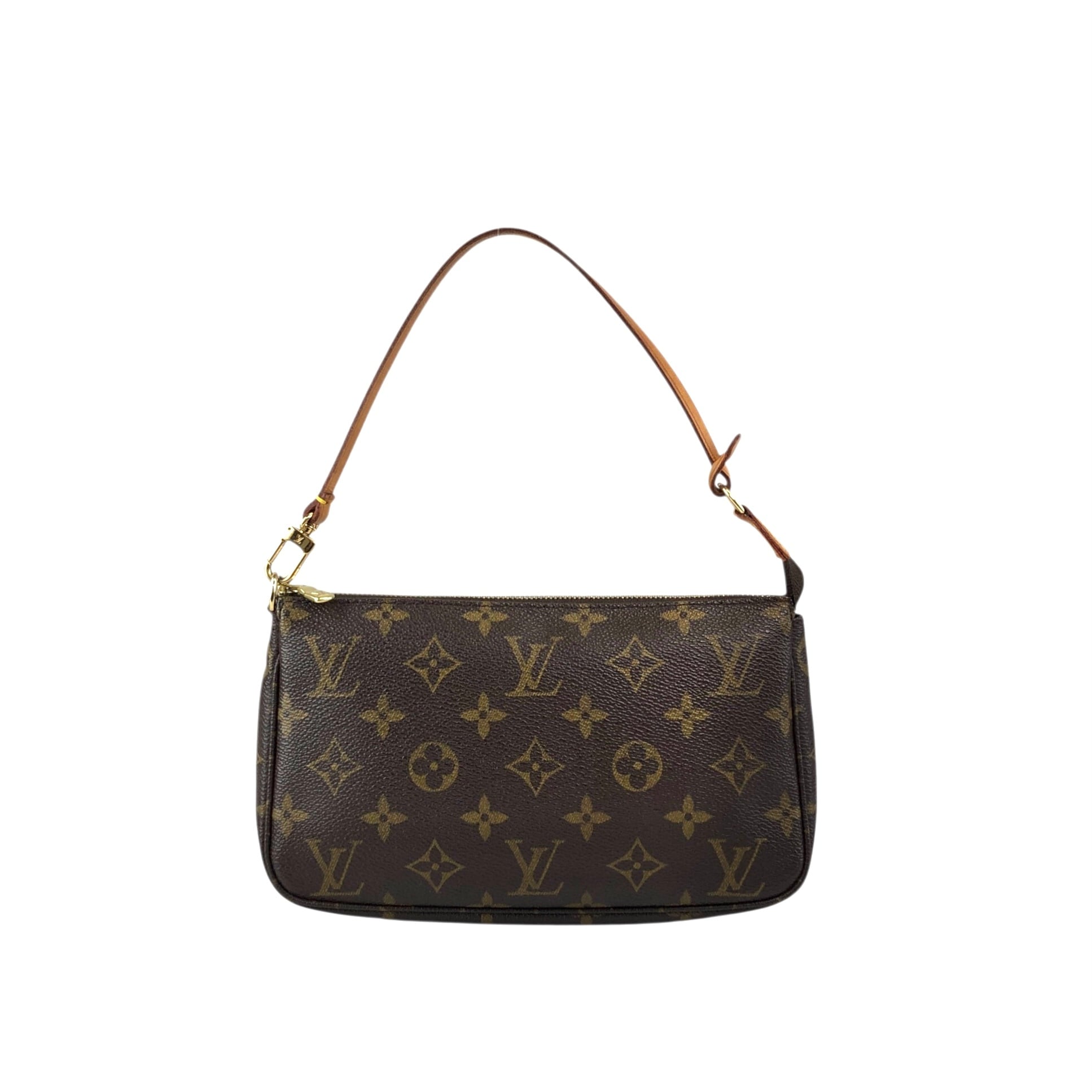 ルイ・ヴィトン LOUIS VUITTON ルイヴィトン モノグラム ハンドバッグ ブラウン PVC