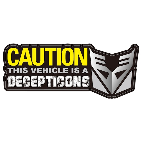 203 DECEPTICONS "California Market Center"　アメリカンステッカー　スーツケース　シール