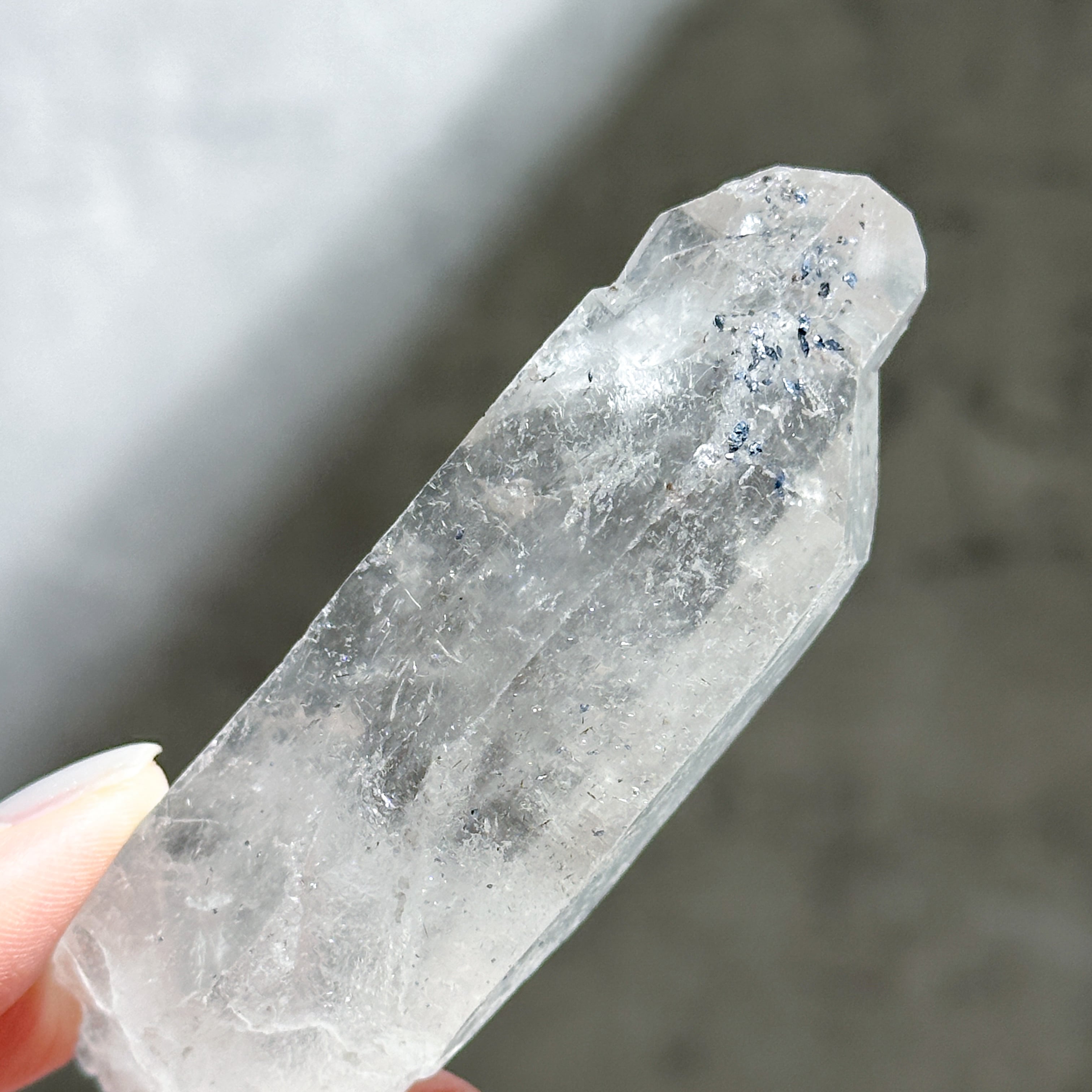 ヘマタイト&クリアクォーツ ヘマタイト&クリアクォーツ