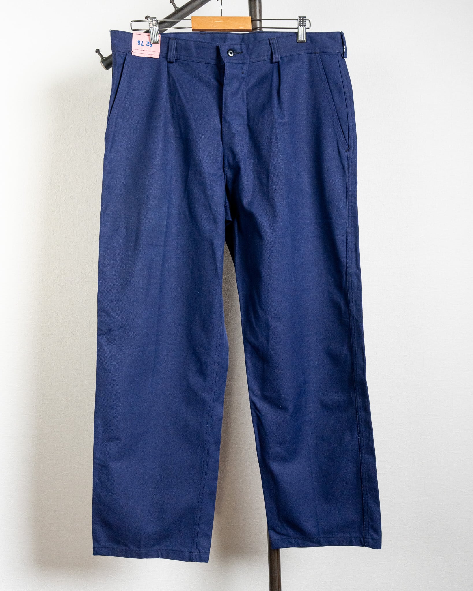 DEADSTOCK】70's French Army Cotton Twill Work Pants フランス軍