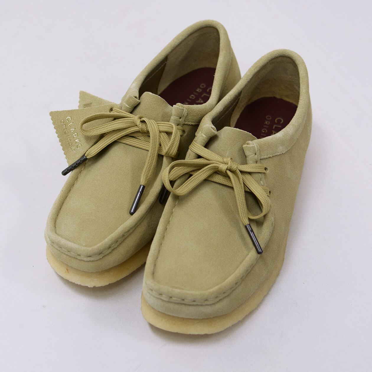 Clarks クラークス モカシン シューズ ワラビー ブラウン 7M（Clarks 