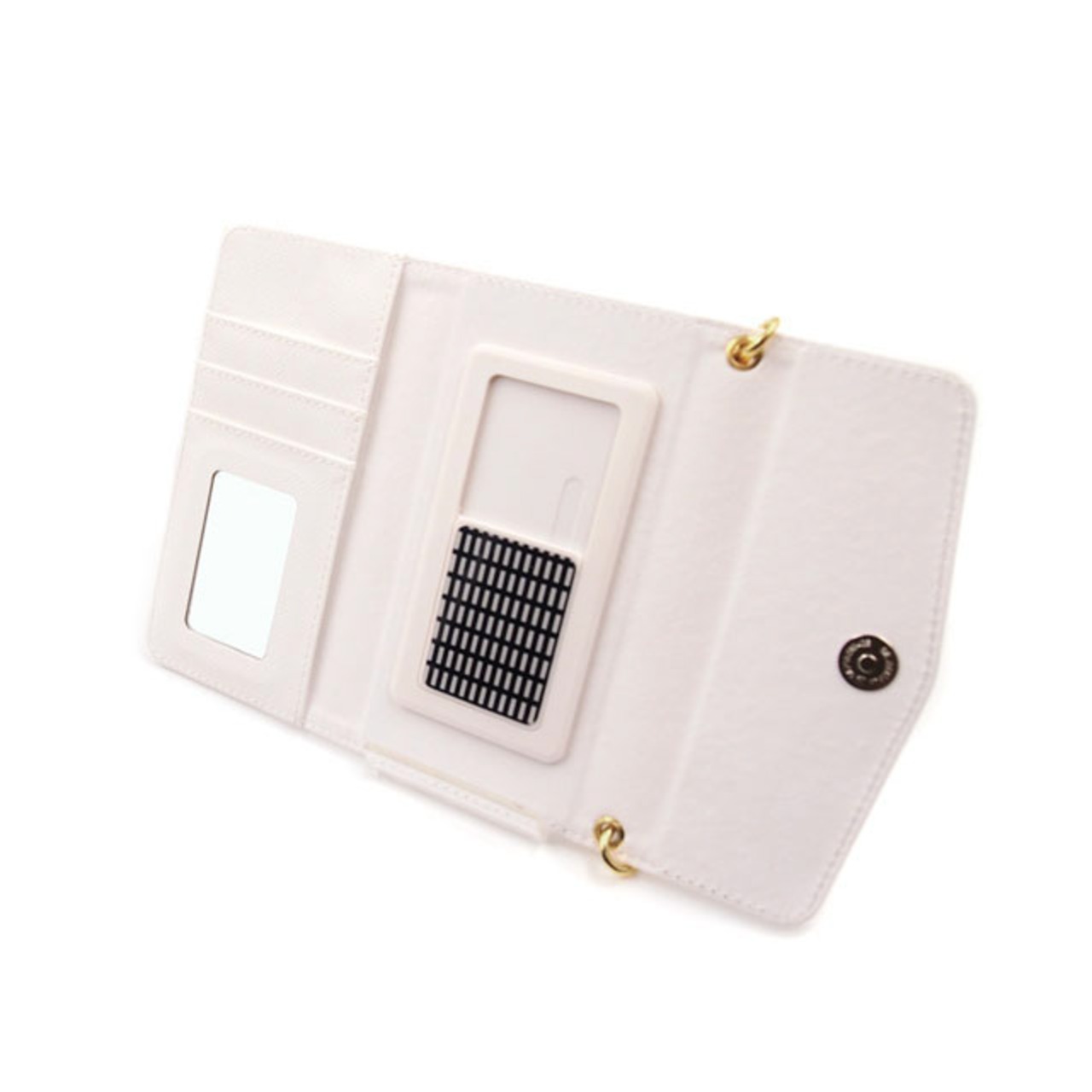 Android対応|漆髪 - 和風 三つ折り手帳型スライド式スマホケース