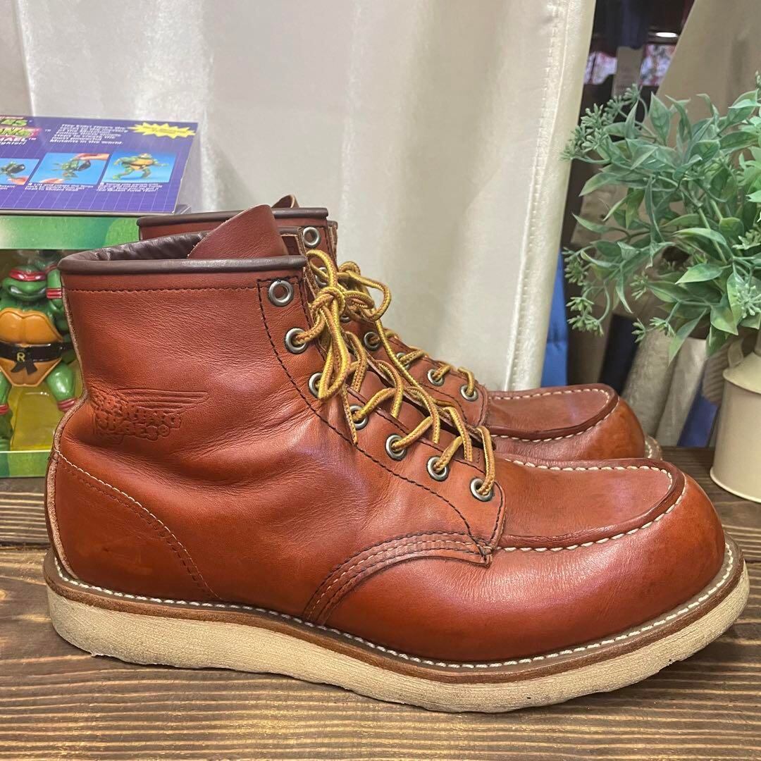 良品 RED WING レッドウイング モックトゥブーツ US9 アイリッシュ