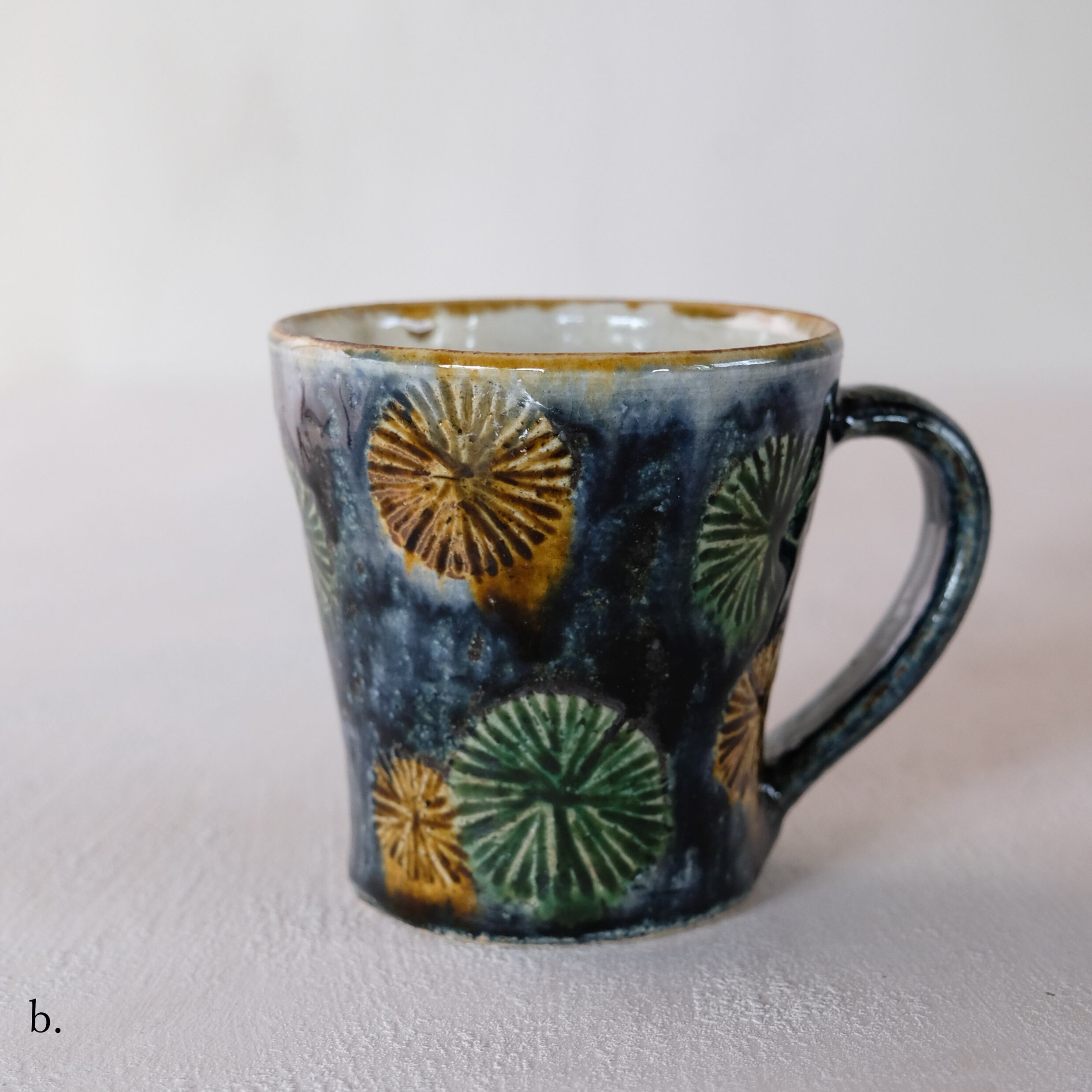 岡本芳久 Yoshihisa Okamoto マグ 刻文 no.42，43，44 | les trois