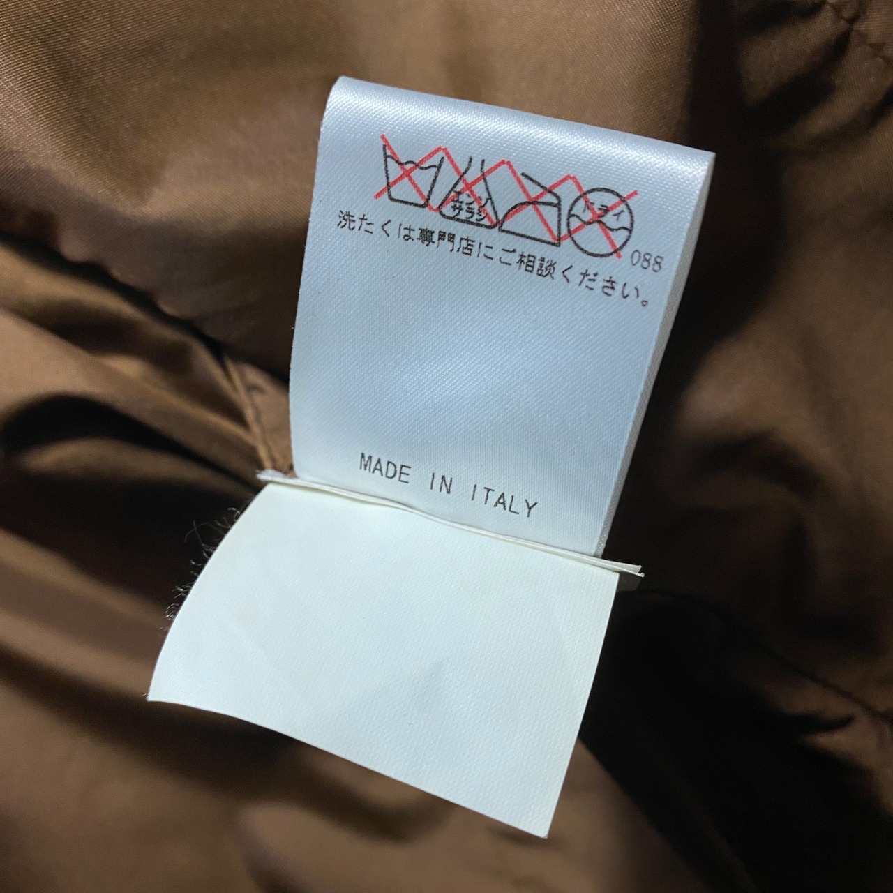 GIANFRANCO FERRE leather tailored jacket