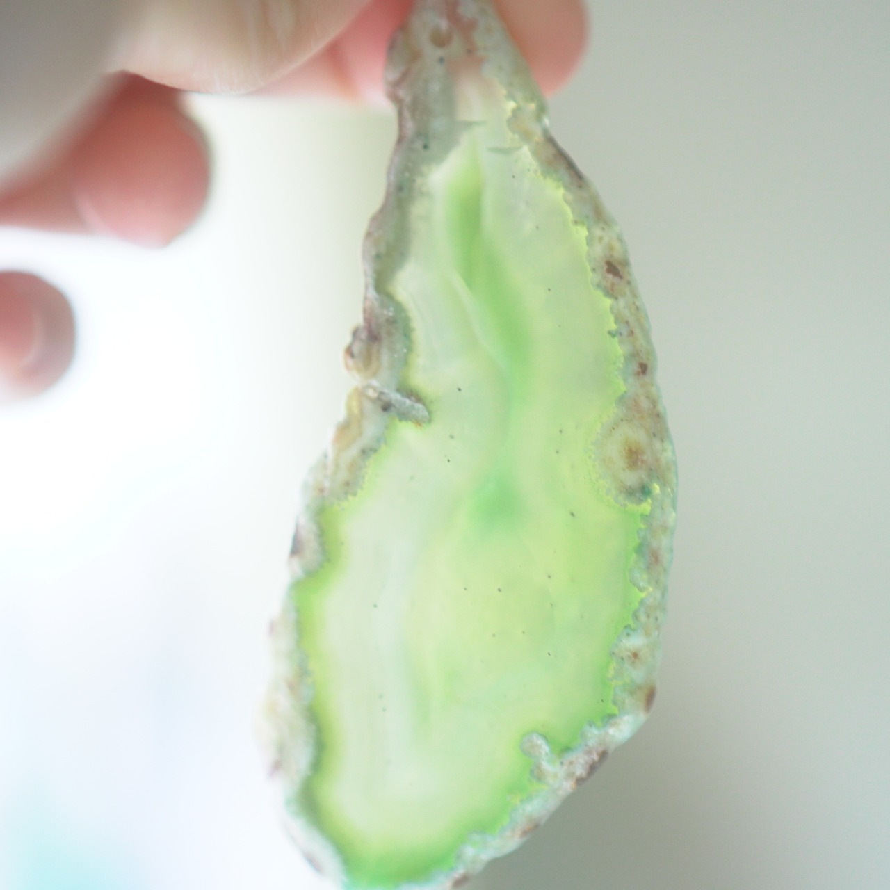 Spring Breeze 02 - アゲートヒーリングチャイム / Agate Sun Catcher Wind Chime 929