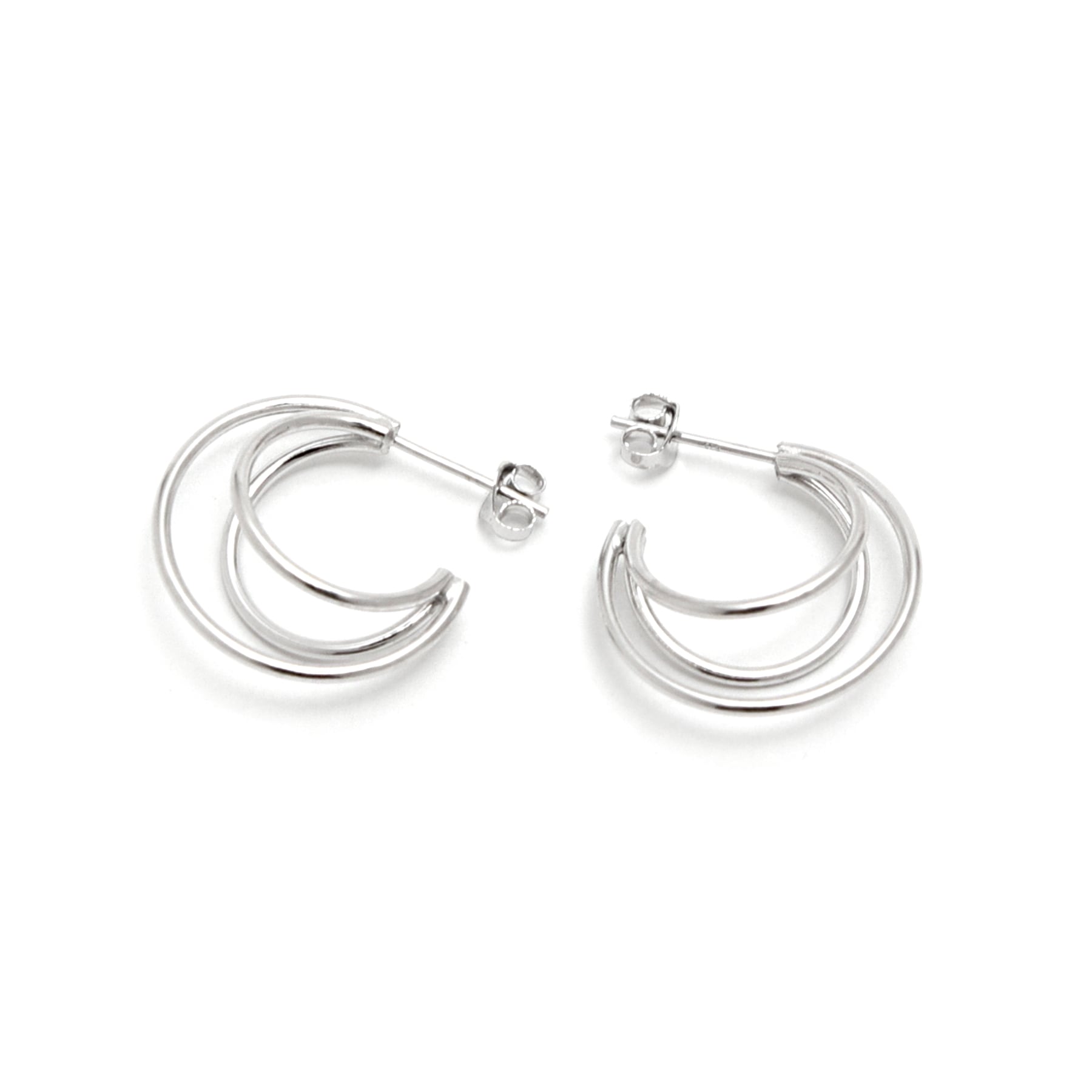 crescent moon motif earing(pierce)[MIDZU3] / YJE88010320R | YArKA