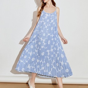 Pleated Flower Dress / プリーツ フラワー ワンピース